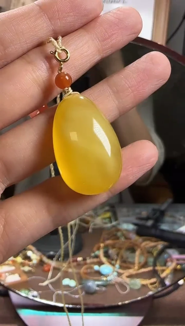 水晶摆件未镶嵌项 链