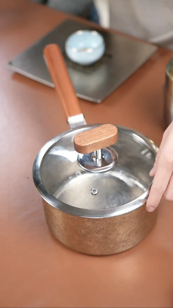 1金色金色 纯钛锅+祁橘红150克 金色金色