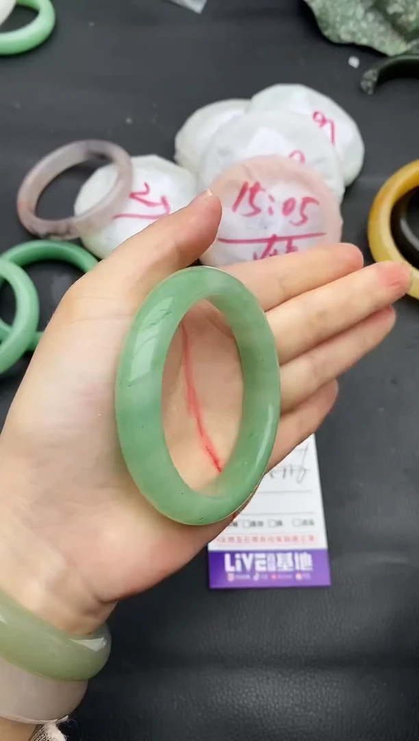 未镶嵌手镯石英质玉176+55/56