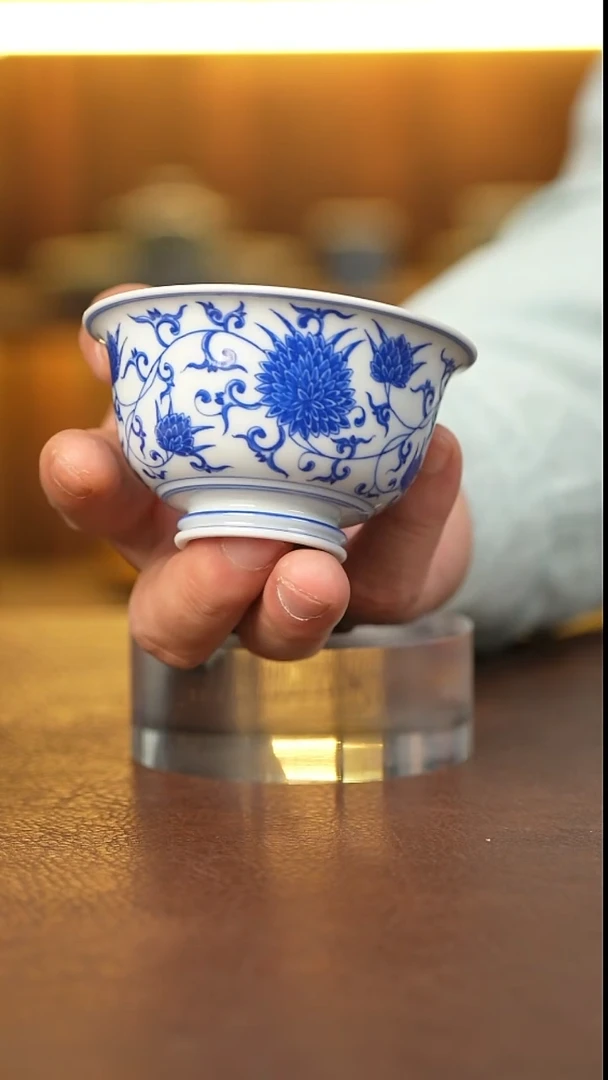 景德镇手工手绘杯