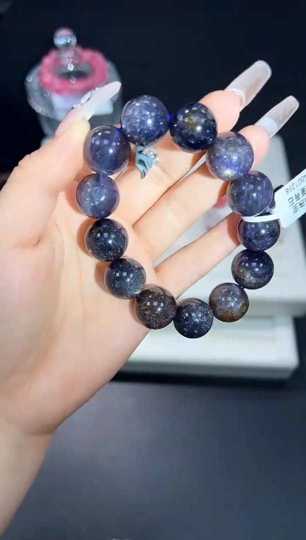 手串堇青石未镶嵌93d多样性发其一【1条】默认微瑕