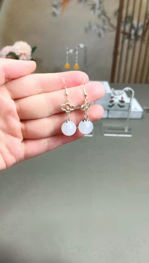 未镶嵌耳饰玛瑙/玉髓101