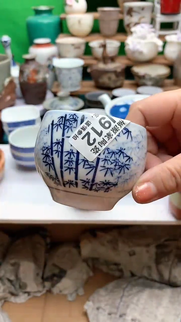 【闪购商品】盖碗海外回流瓷器