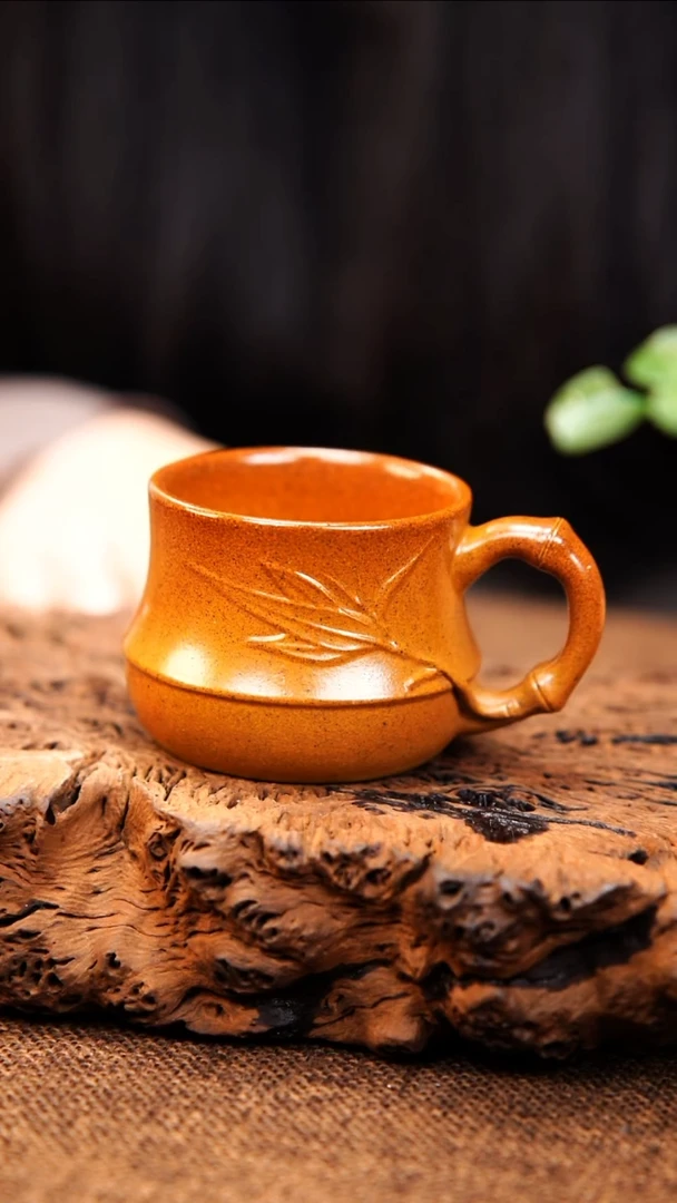 茶杯紫砂原矿紫砂杯