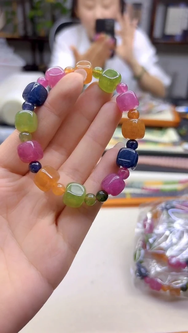 未镶嵌手链碧玺DIY款S540