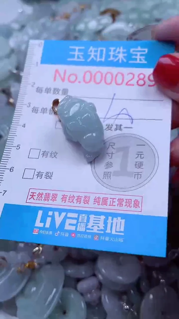 吊坠(不含链)未镶嵌翡翠289