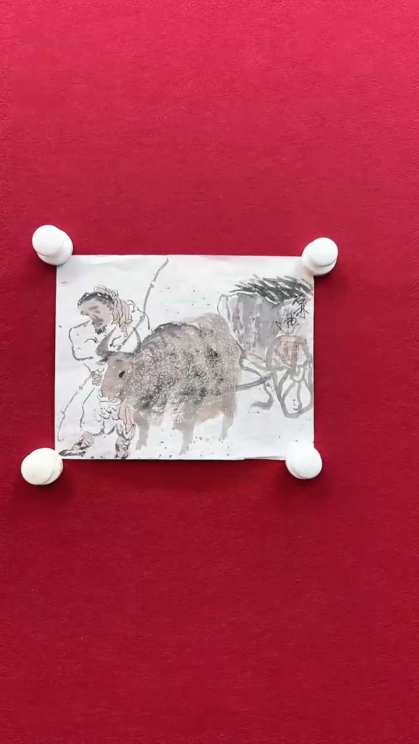 【闪购商品】国画L-石老师绘画作品
