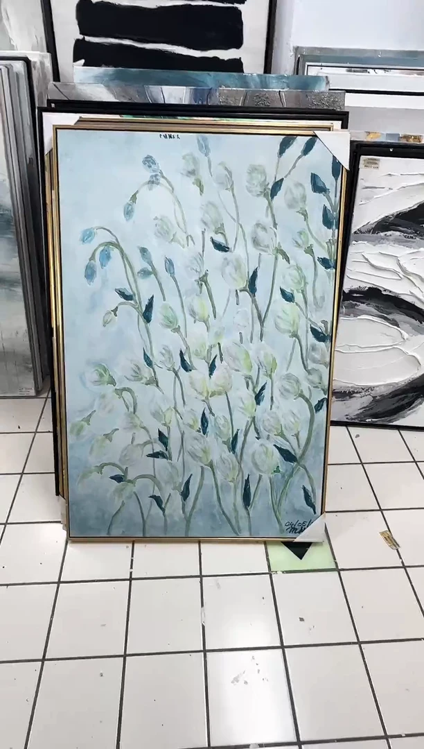 168现代艺术装饰画油画90cm*120cm