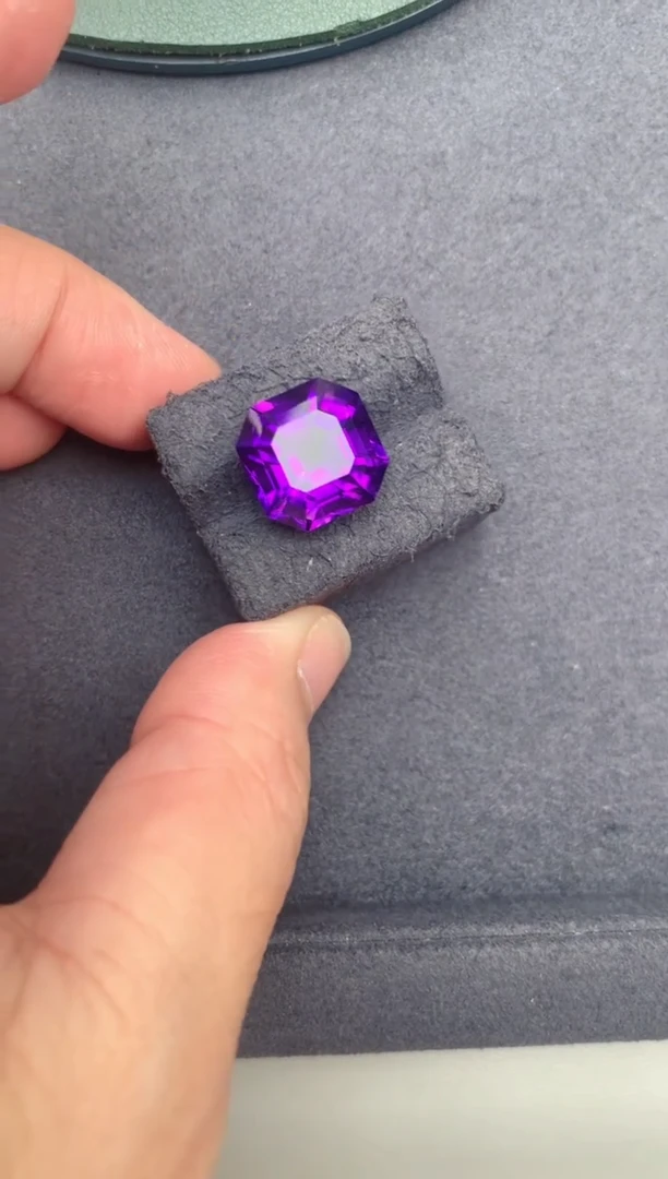 紫晶珠宝半成品未镶嵌10ct紫水晶  BE