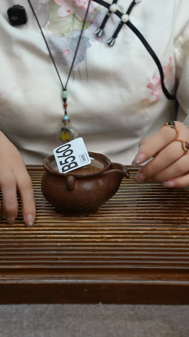 万古烧粗陶手工茶具