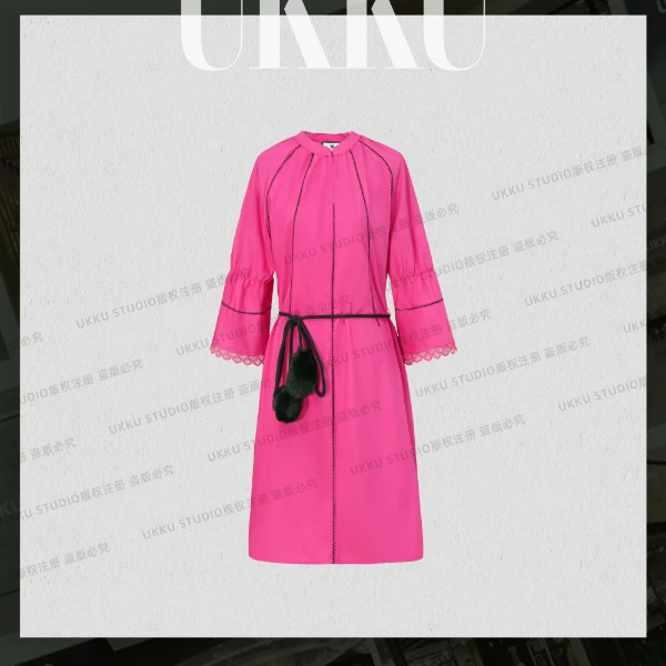 香【UKKU STUDIO】法式长袖夏季潮流款连衣裙614197