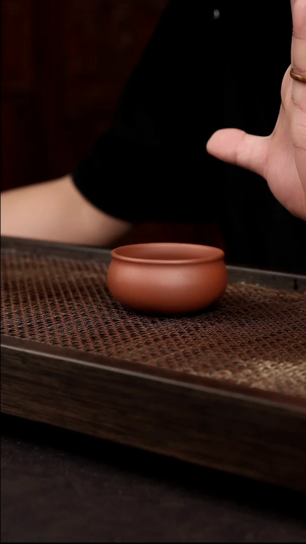 茶壶紫砂底槽清普洱杯