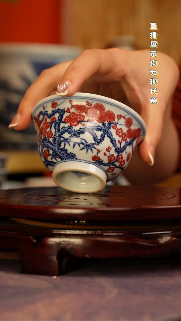 景德镇手工手绘陶瓷杯