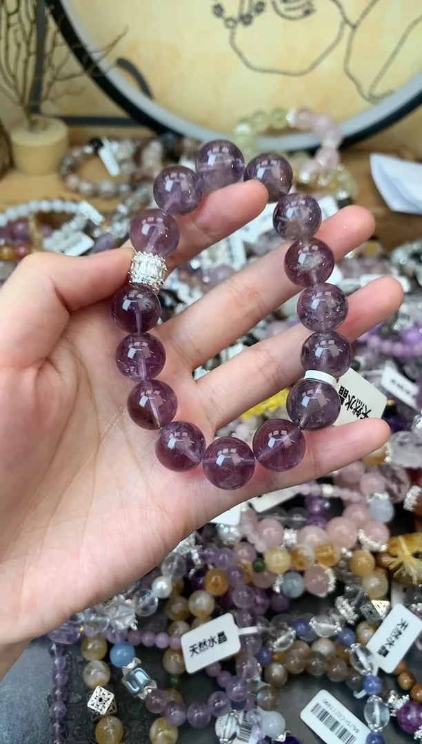 【闪购商品】紫晶手链未镶嵌382手串