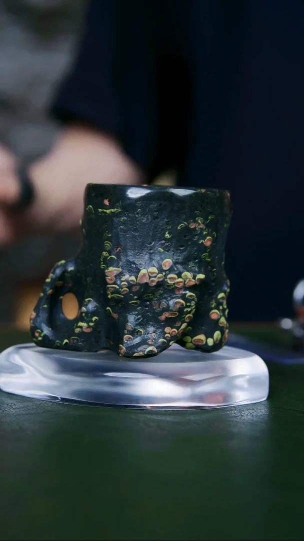 80老师手工作品，梅花玉一物一拍