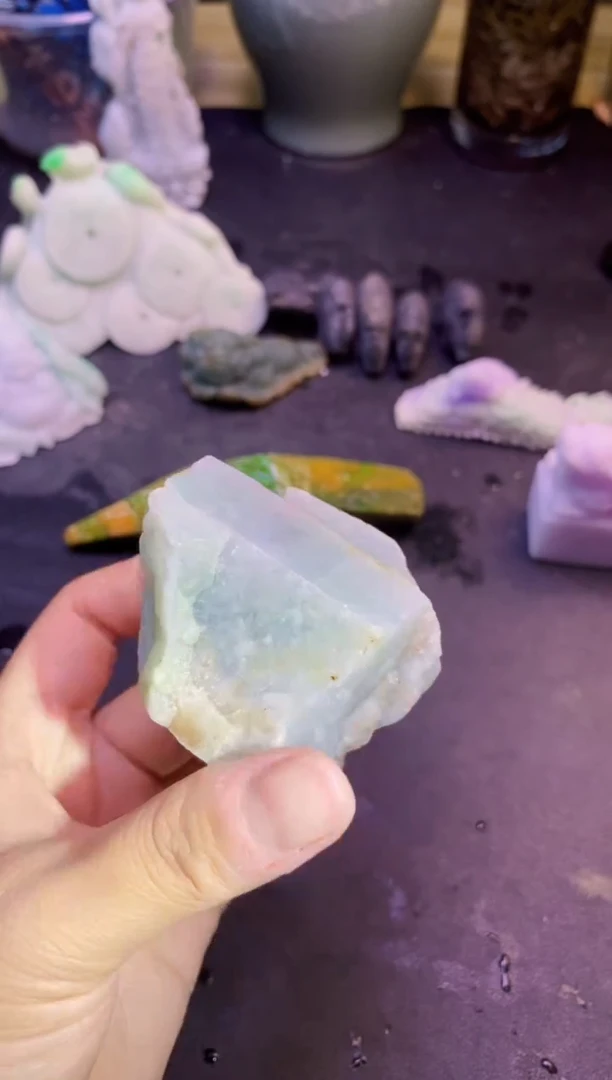 翡翠挂件未镶嵌天然翡翠077