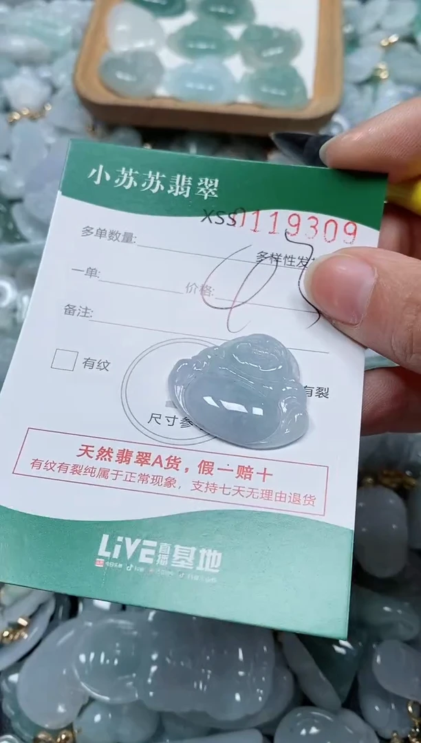 【闪购商品】翡翠颈饰未镶嵌闪购商品0119309