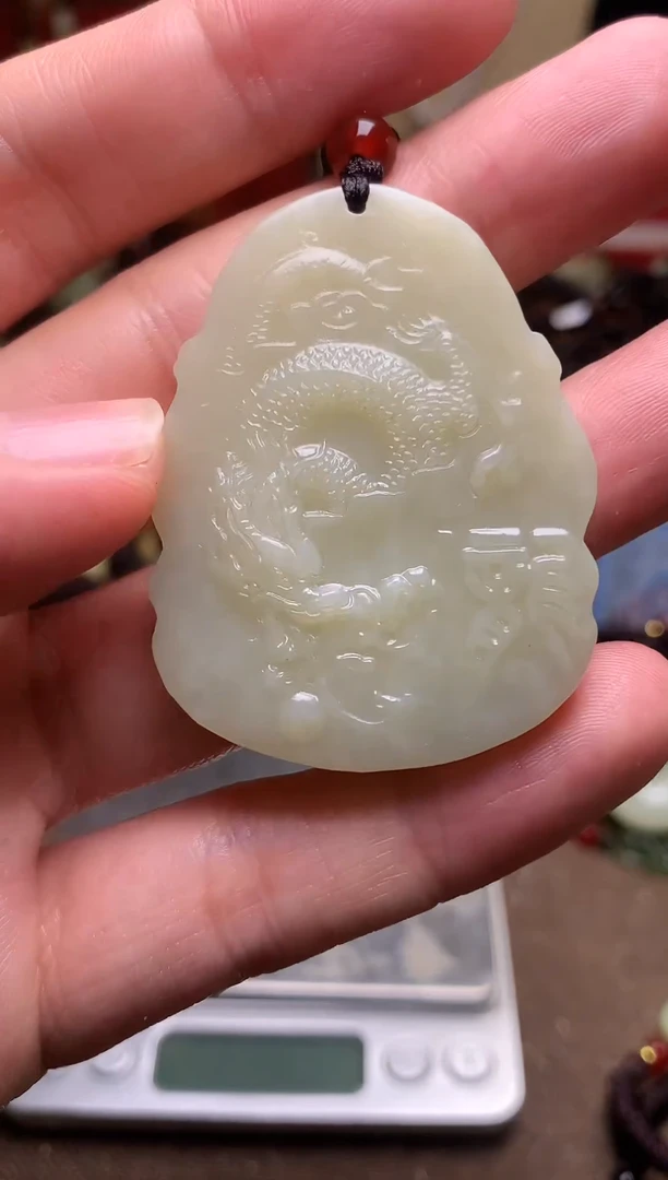 颈饰未镶嵌和田玉新疆料青海料清水和田玉吊坠