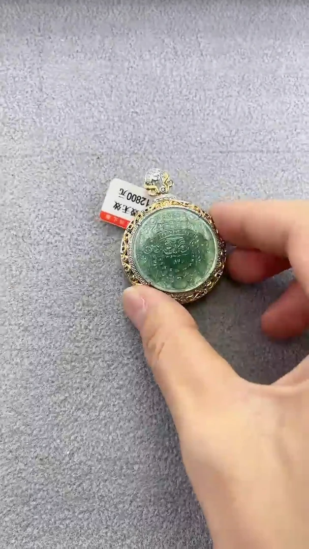 颈饰未镶嵌翡翠翡翠吊坠