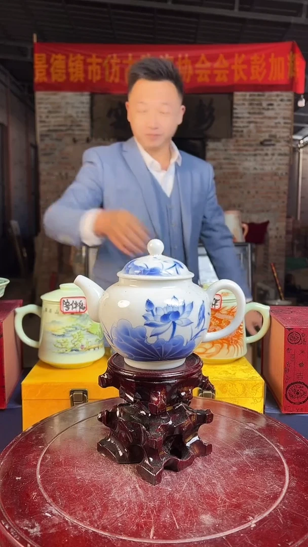 摆件陶景德镇陶瓷瓷器24