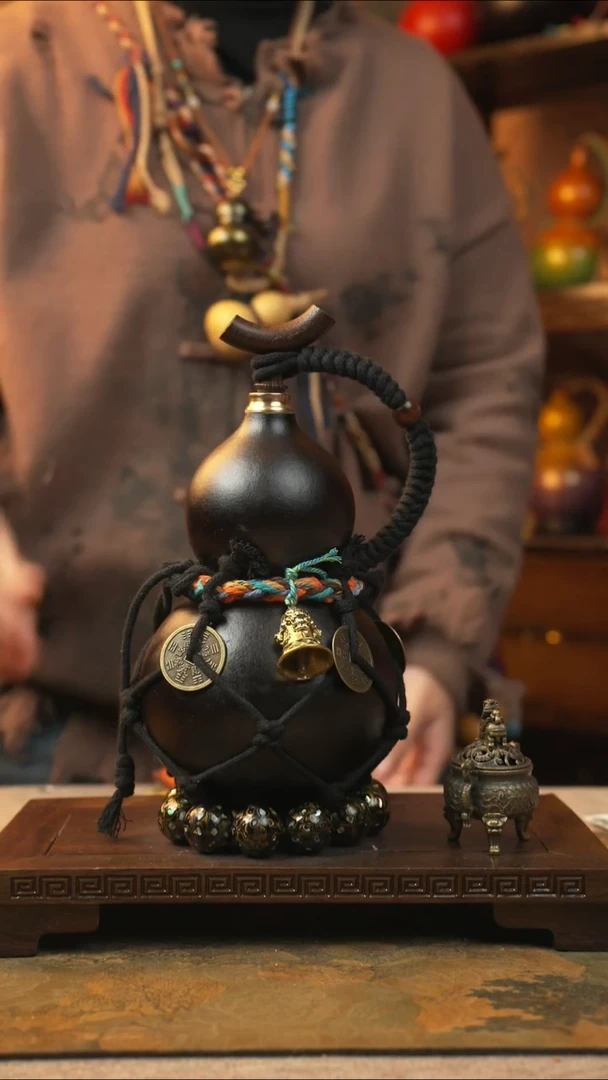 118大漆一物一拍记葫堂出品【不带手串】