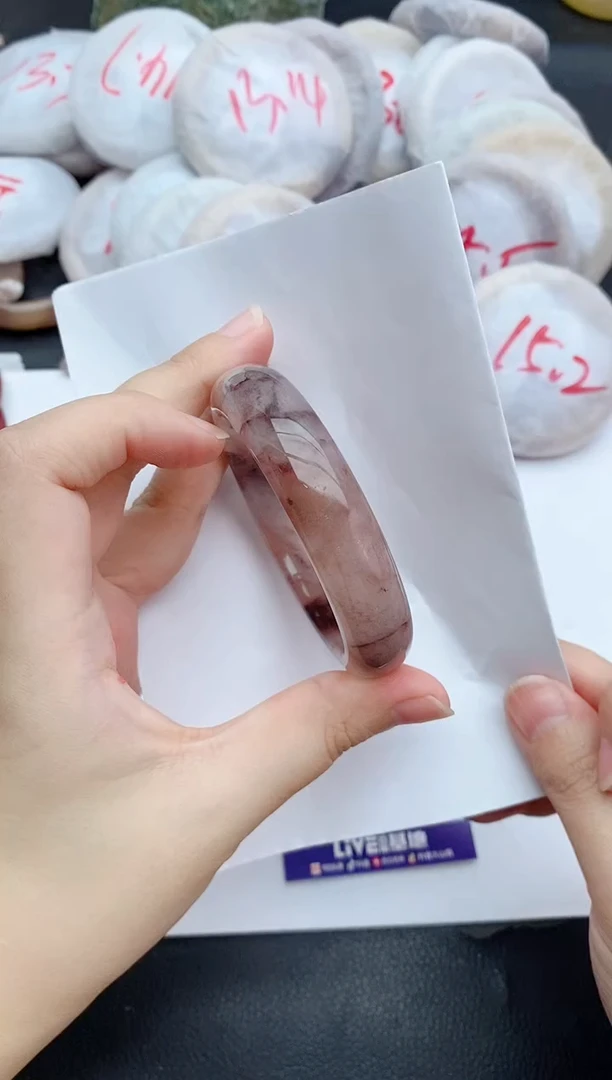 未镶嵌手镯石英质玉80+54/55