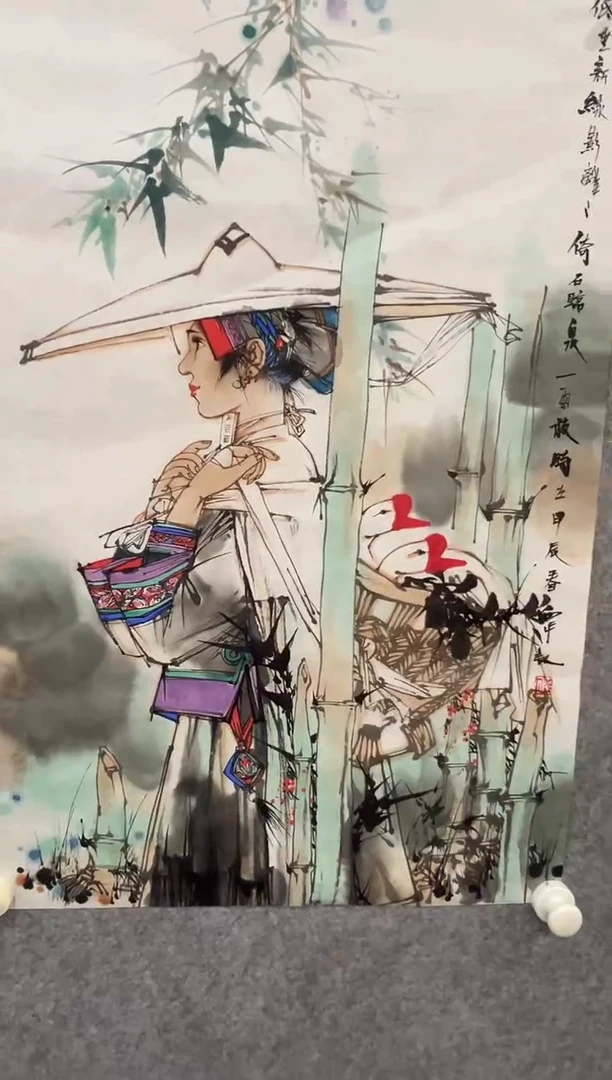 国画刘向平-2.7平尺-国画作品