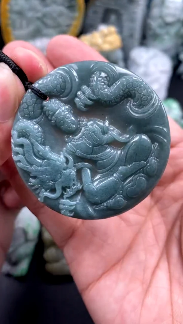 吊坠(不含链)未镶嵌翡翠1