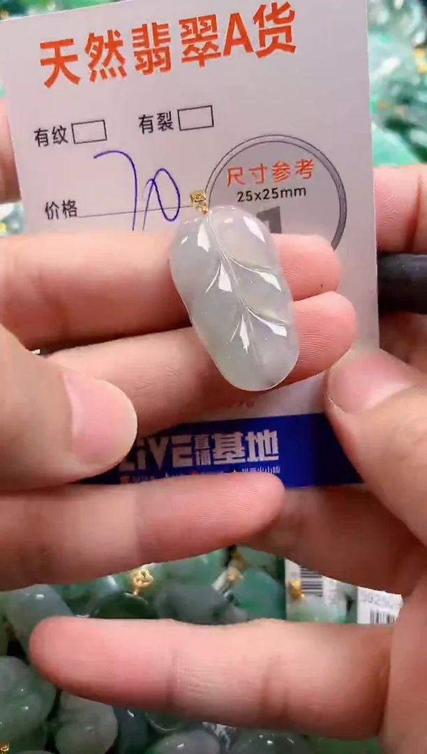 颈饰18K金镶嵌翡翠26101092