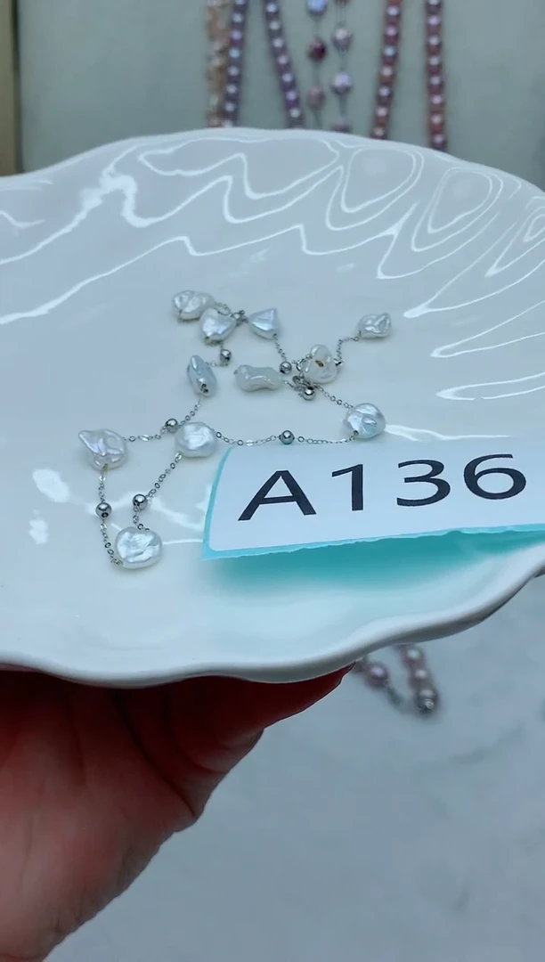 颈饰未镶嵌淡水珍珠多样性发其一【非无瑕】