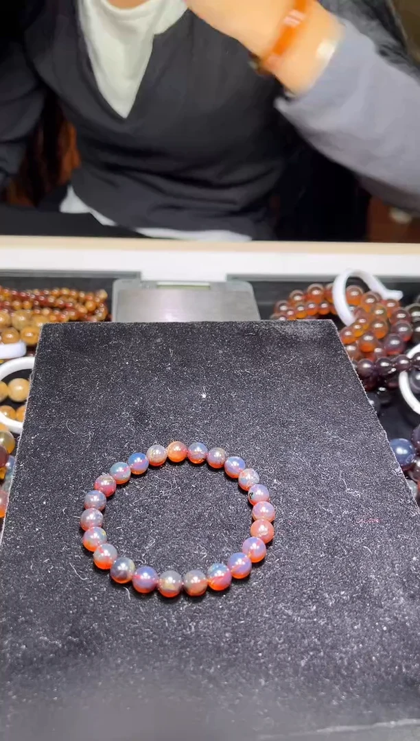 未镶嵌琥珀手串#19#7mm缅甸琥珀手串