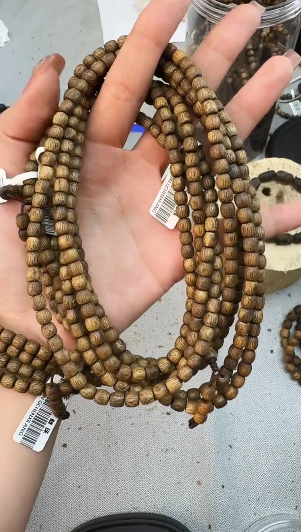 手串沉香0510老乌身鼓珠多圈多样性发一