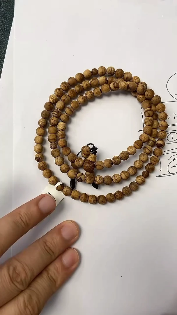 沉香手串【老蒙】CG220菩萨棋天然野多样性发一
