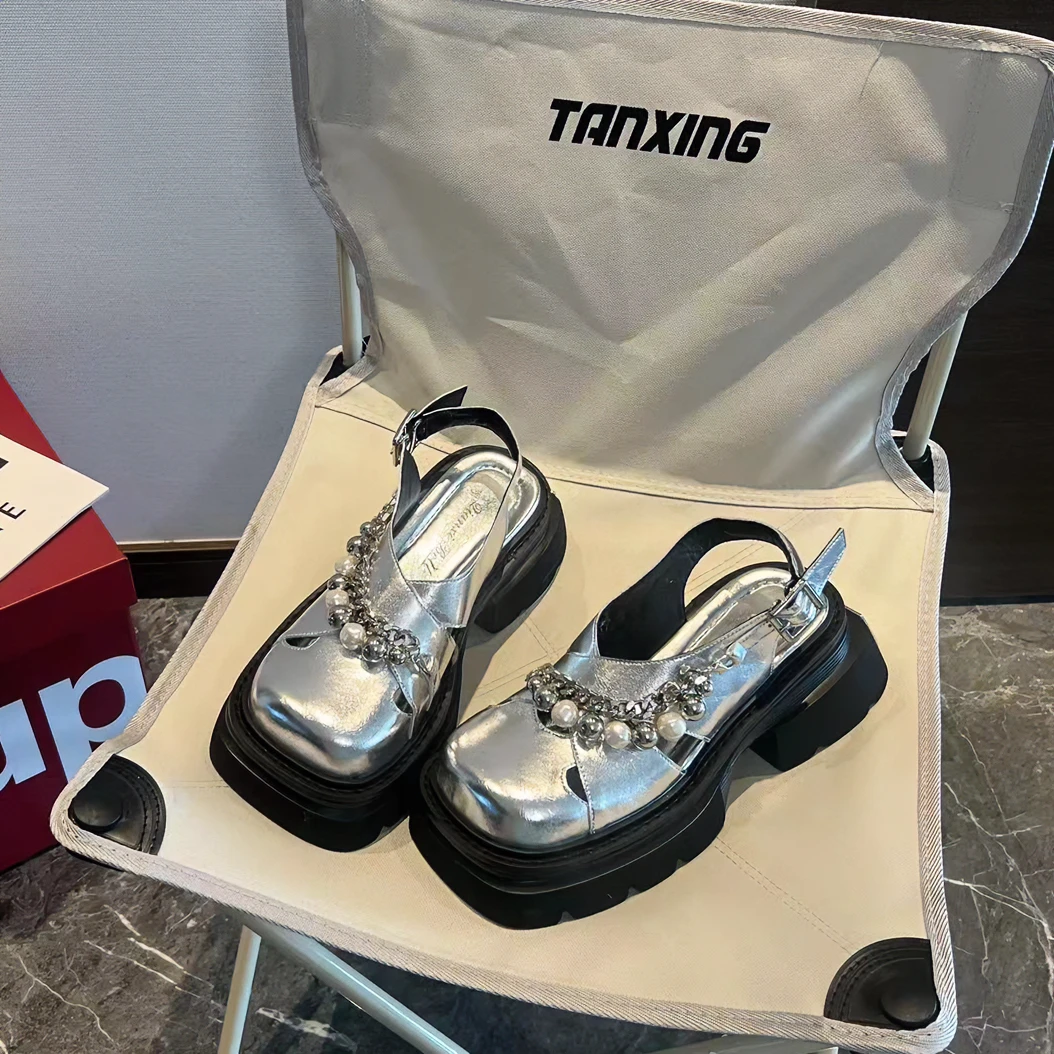 【HeiPa】付小付家【珍珠玛丽珍】女鞋玛丽珍百搭小众时尚春季韩