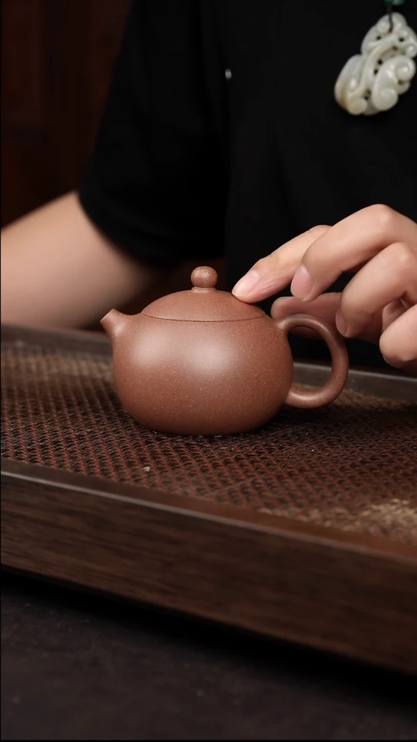 茶壶紫砂桃花泥西施