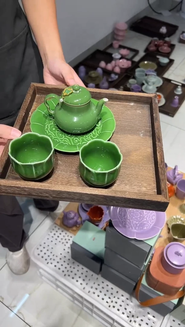 瓷片北溪堂正品 假一罚十②【 不带托盘 （展示）带滴溜！！】【无礼盒】