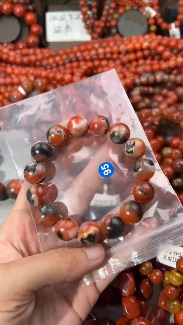 南红玛瑙手串未镶嵌14