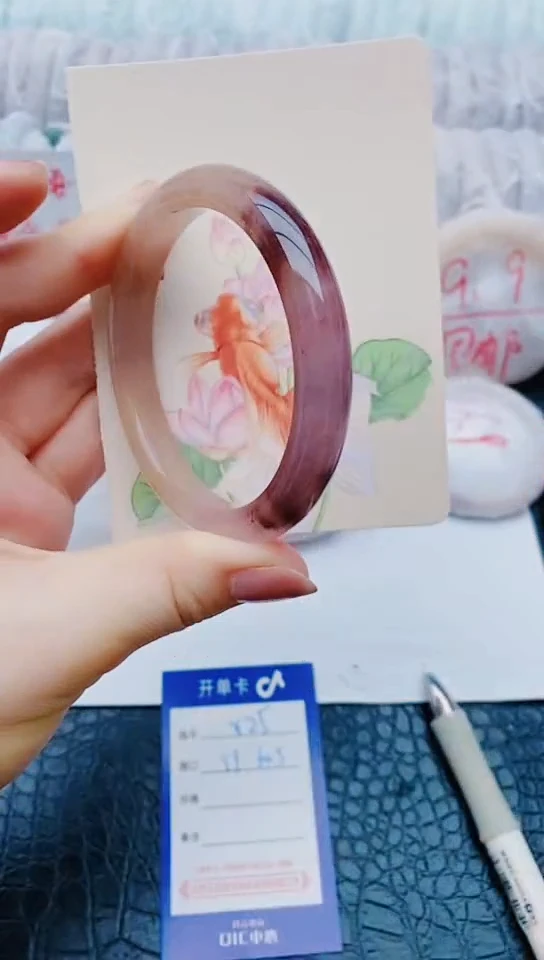 未镶嵌手镯石英质玉y25+59-60