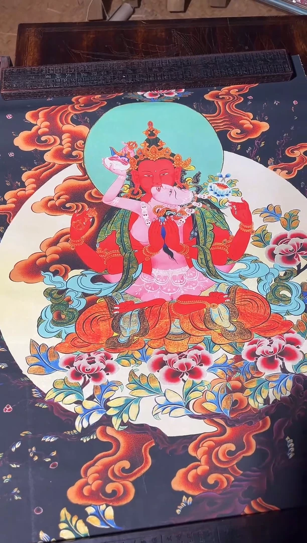 卷轴画卷轴画东东唐卡TK160