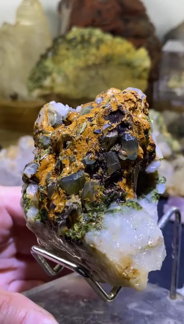 未镶嵌珠宝半成品水晶73号240g四川美姑超七花园水晶