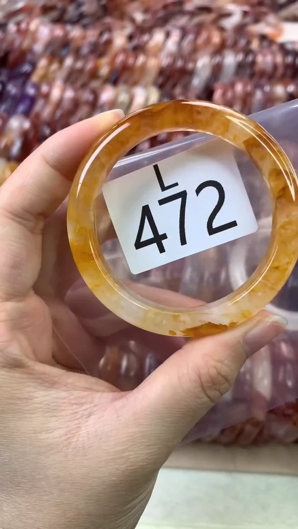 【闪购商品】水晶水晶手镯L未镶嵌472-56