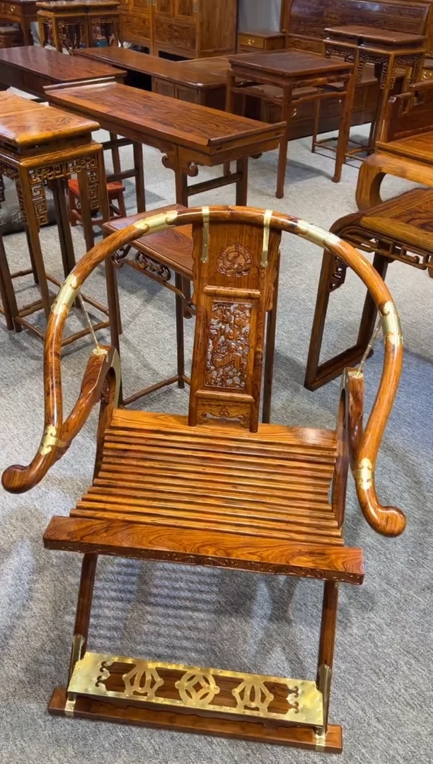 木交椅 交椅 红木家居