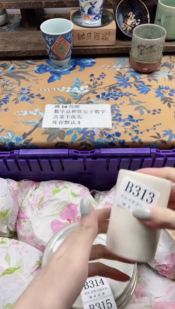 瓷片吃**二                B313