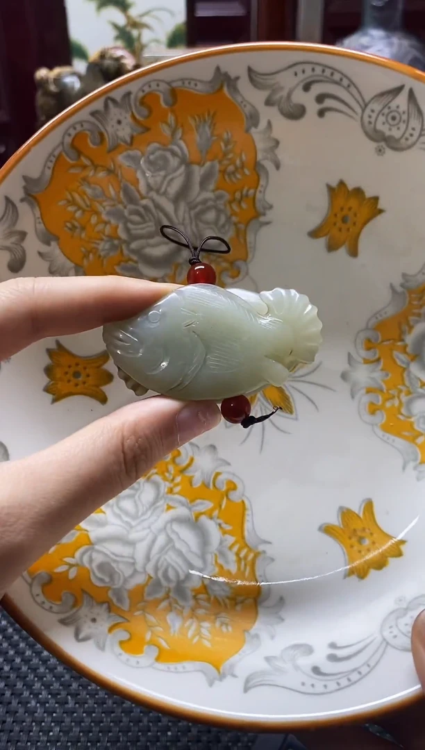 瓷片瓷片 瓷器 摆件 1个