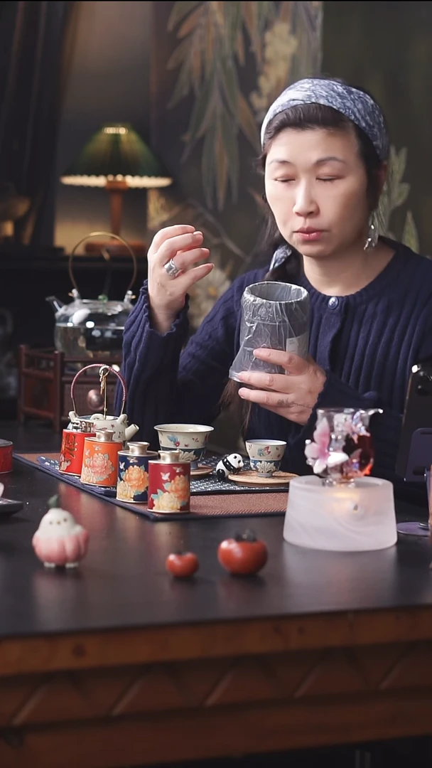 陈皮丝大罐六堡茶