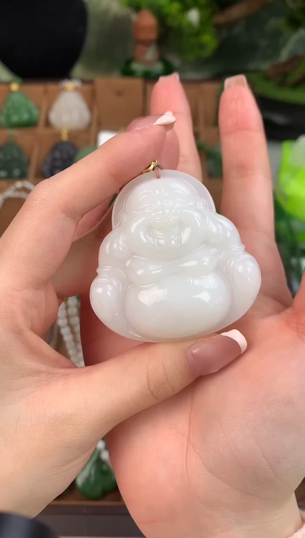 颈饰未镶嵌和田玉吊坠50mm