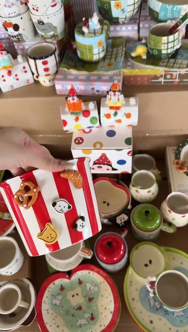 瓷【唯品瓷】手工手绘直播间