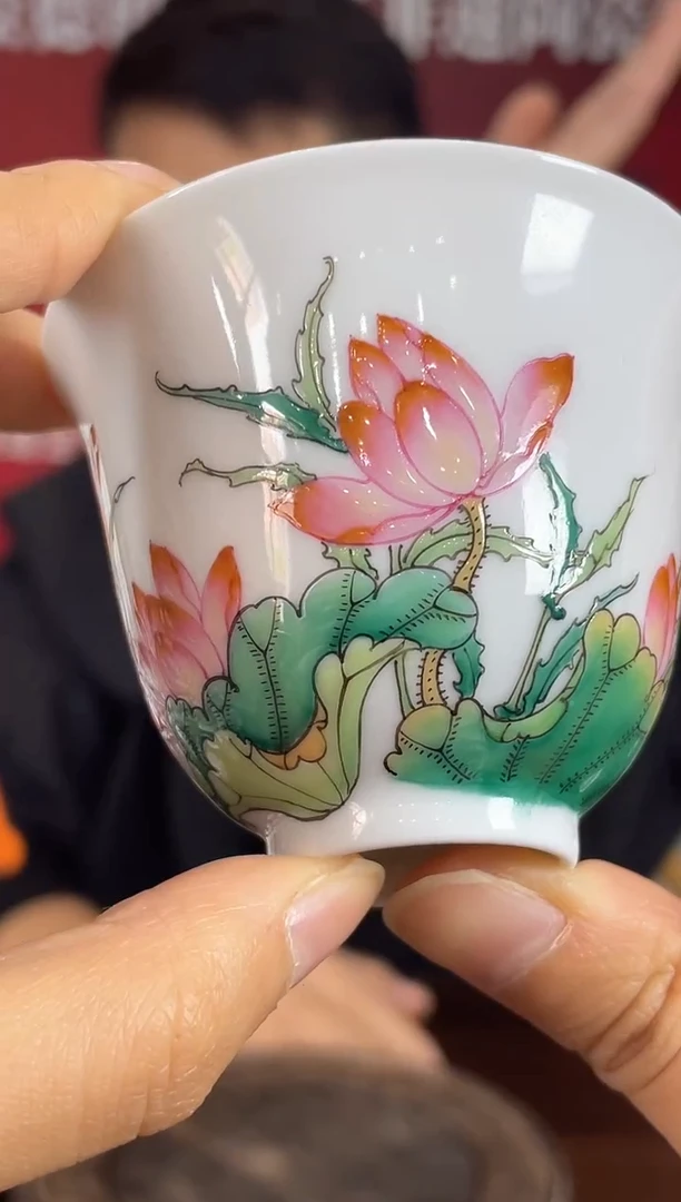 007函夏非遗粉彩荷花铃铛被