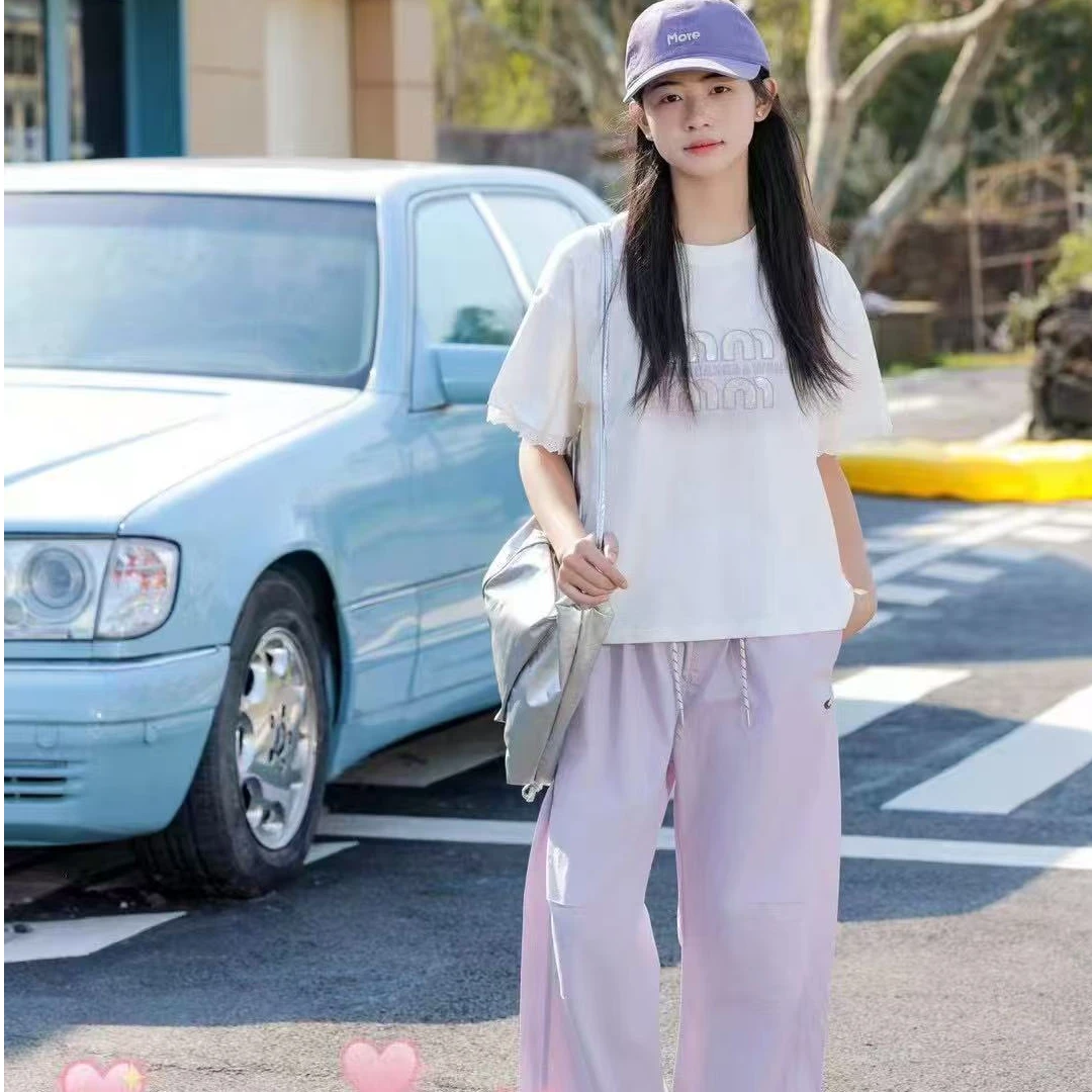 82517七彩贝贝小妈夏季短袖T恤套装时尚休闲百搭