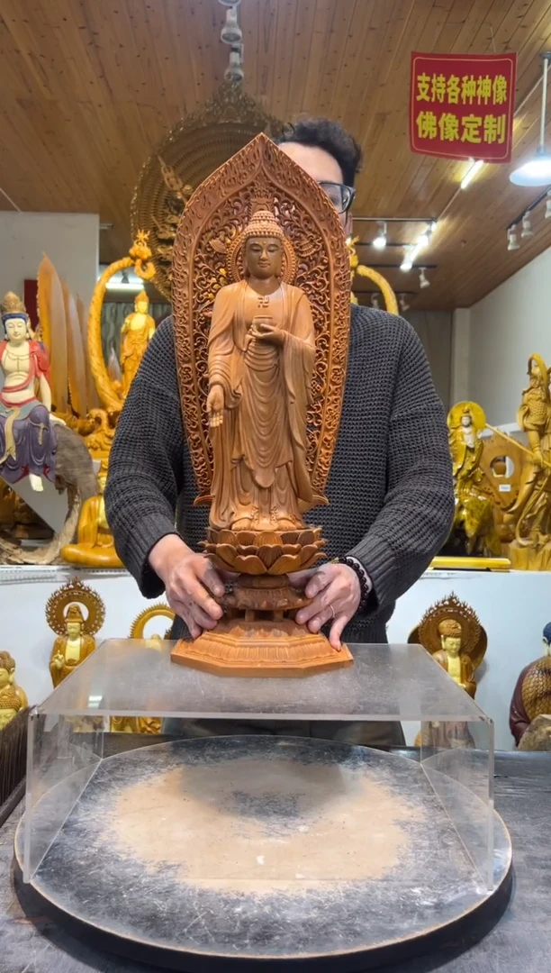 香樟木如来宝象60cm